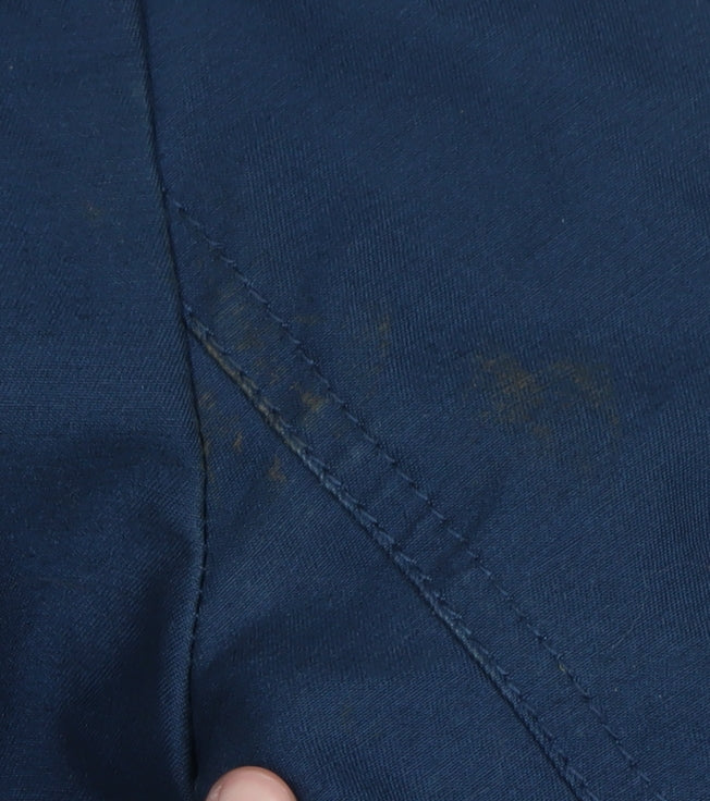 Burton Menswear Blue Parka Jacket, Men's S, Hooded, Lined