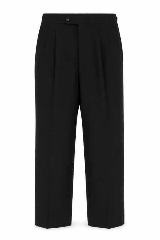 HR Men's Black Dress Pants, Size L, Formal Wear