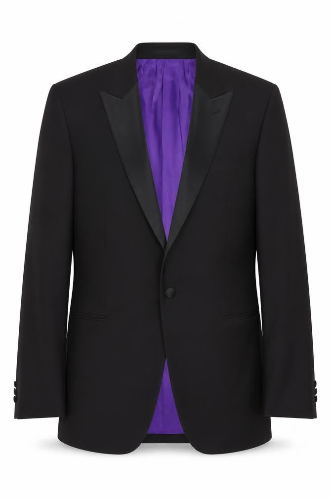 T.M.Lewin Men's Black Tuxedo Jacket 40 L