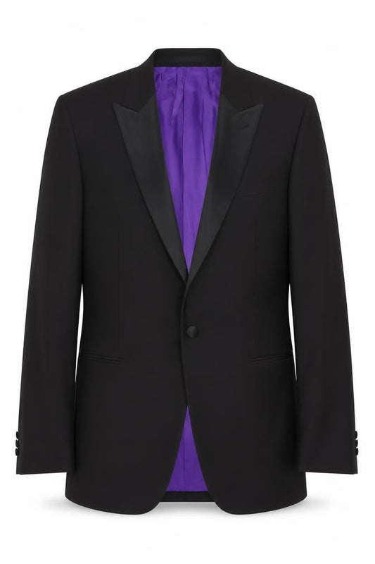 T.M.Lewin Men's Black Tuxedo Jacket 40 L