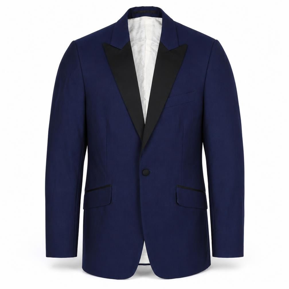 Duchamp Men's Blue Slim Fit Blazer 38