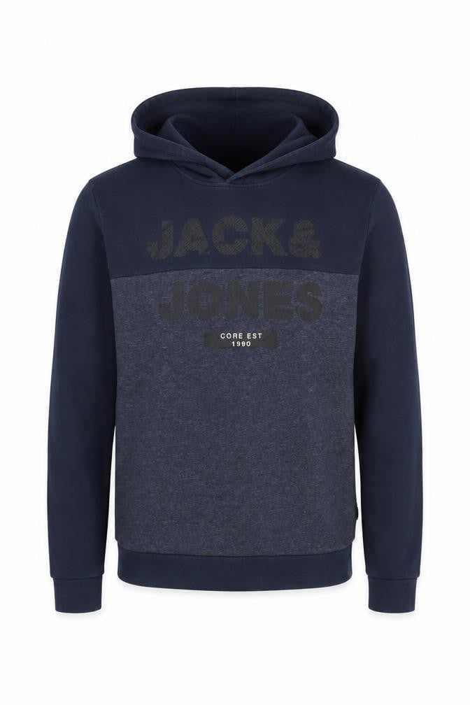 Jack & Jones Men's Blue Pullover Hoodie M