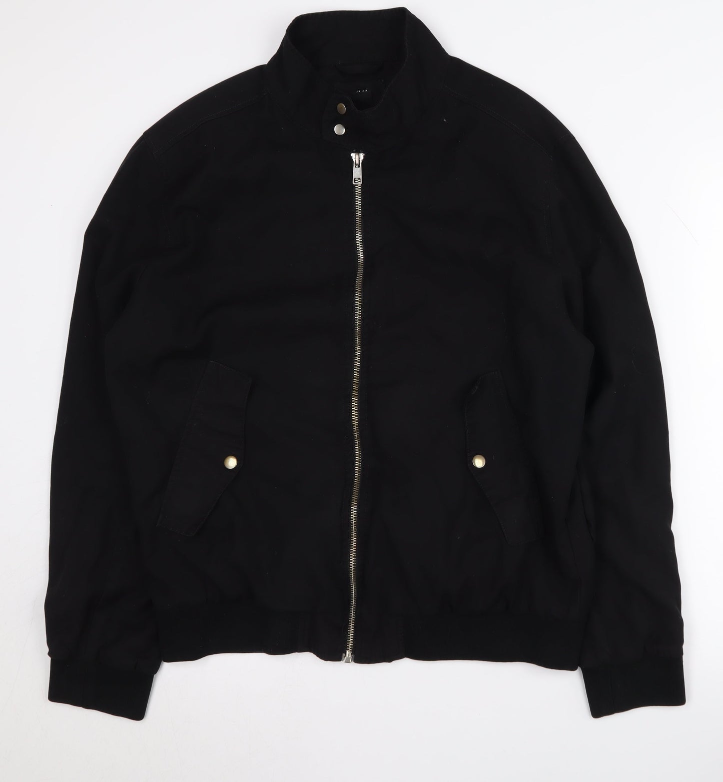 H&M Men's Black Basic Jacket, Size L