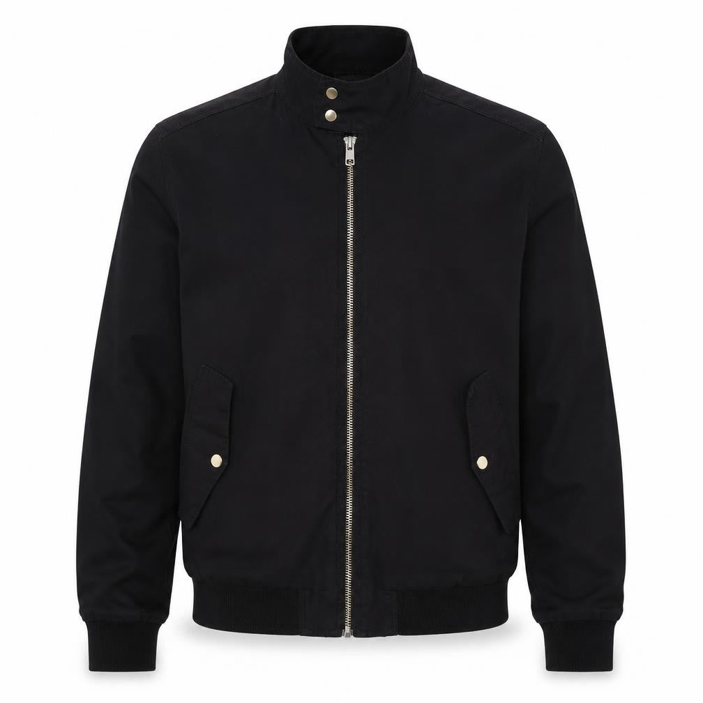 H&M Men's Black Basic Jacket, Size L