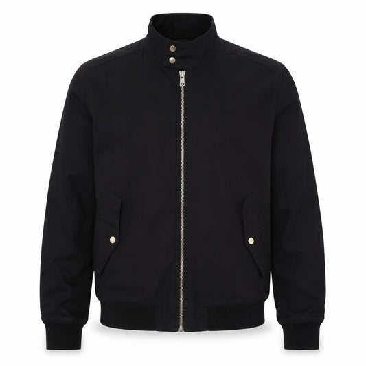 H&M Men's Black Basic Jacket, Size L
