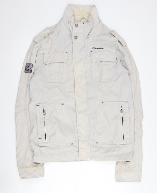Reserved Corp Men's Beige L Basic Outdoor Jacket