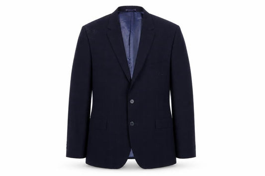 Marks & Spencer Men's Navy Check Blazer 36R