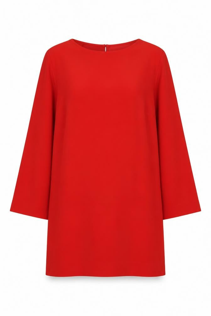 H&M Women's Red Long Sleeve Dress Size 8