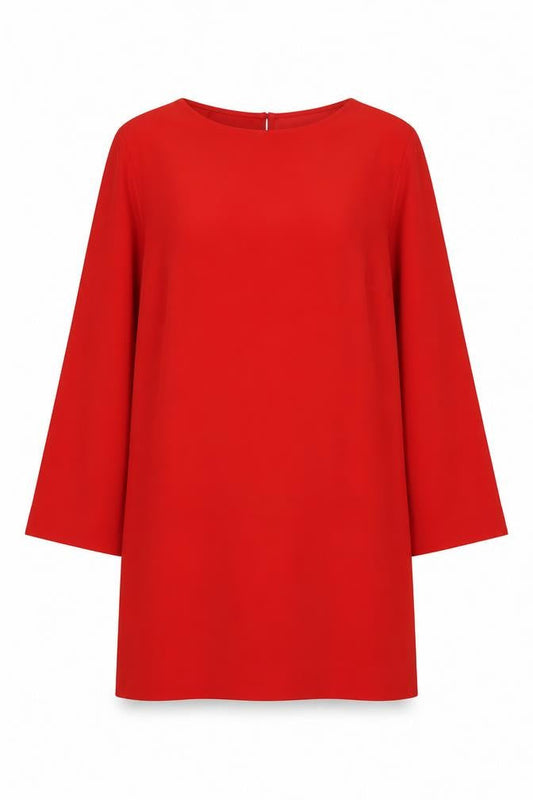 H&M Women's Red Long Sleeve Dress Size 8