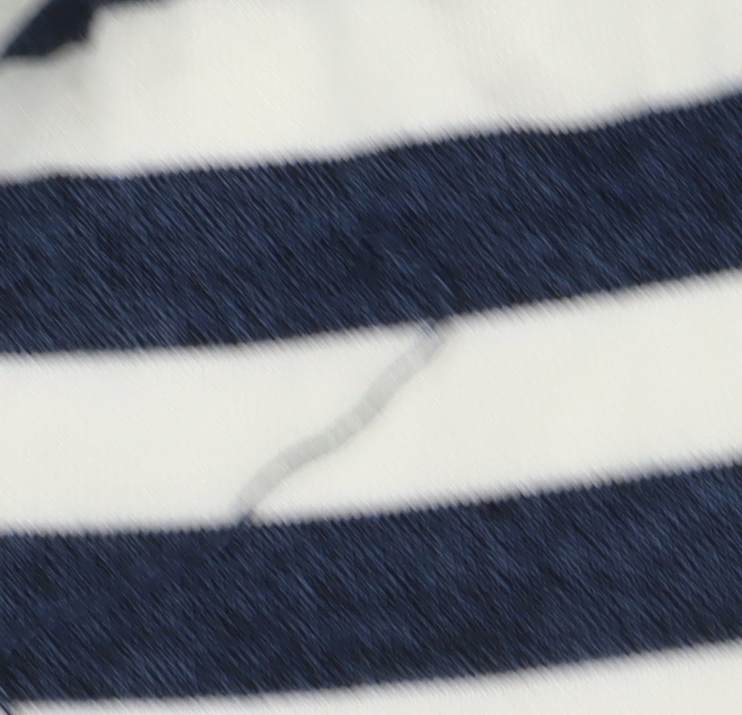 Marks and Spencer Women's Black Striped Pullover Jumper M