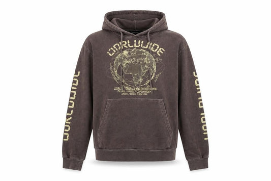PRETTYLITTLETHING Women’s Brown Pullover Hoodie, Size S