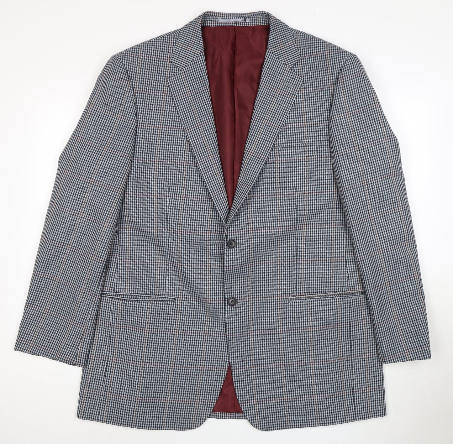 Skopes Men's Multicoloured Check Suit Jacket 46R