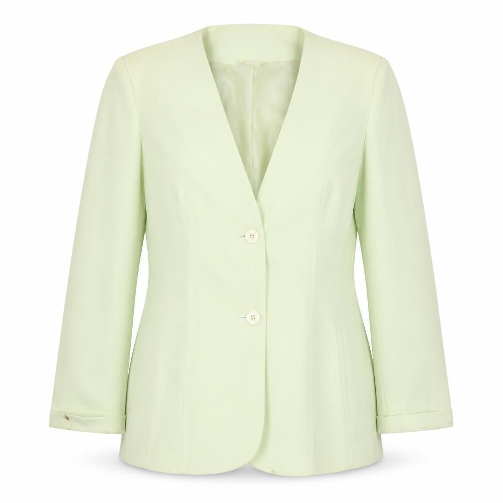 Berkertex Women's Green Jacket Size 14 Classic Blazer