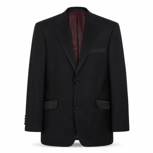 Daniel Hechter Black Tuxedo Blazer for Men 40 Regular Fit