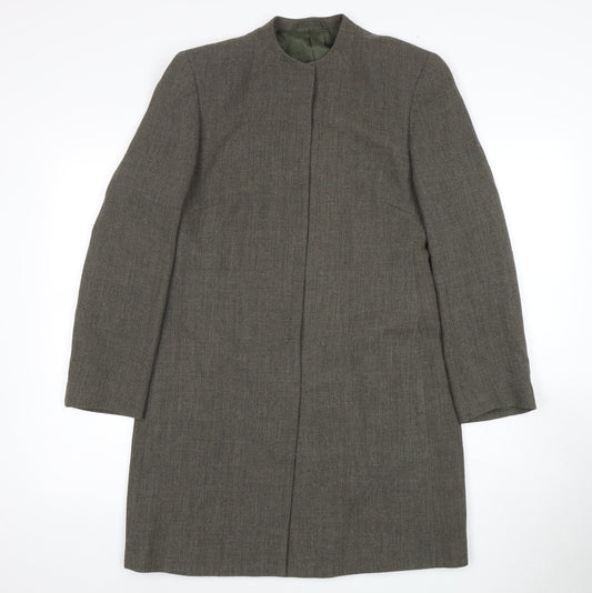 Next Women's Grey Overcoat, Size 12 - Elegant Business Attire