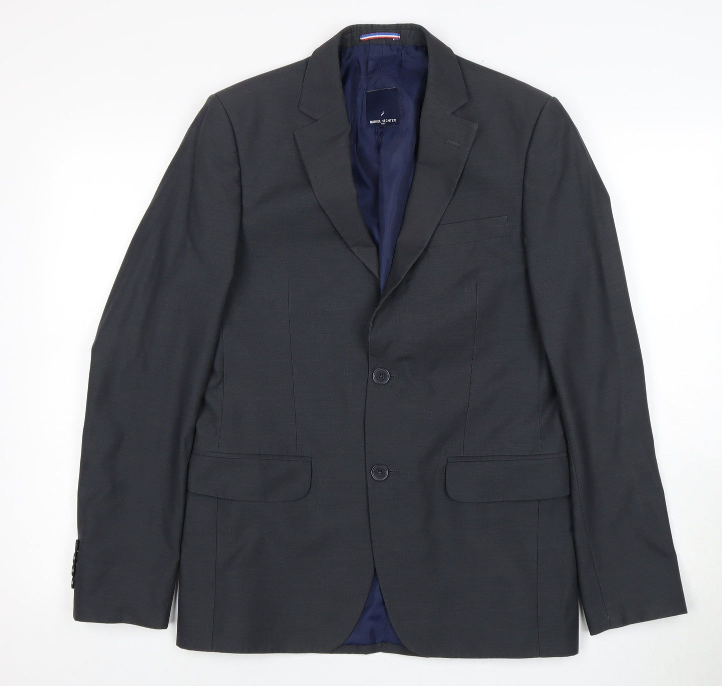 Daniel Hechter Men's Grey Blazer, 46 Regular Fit