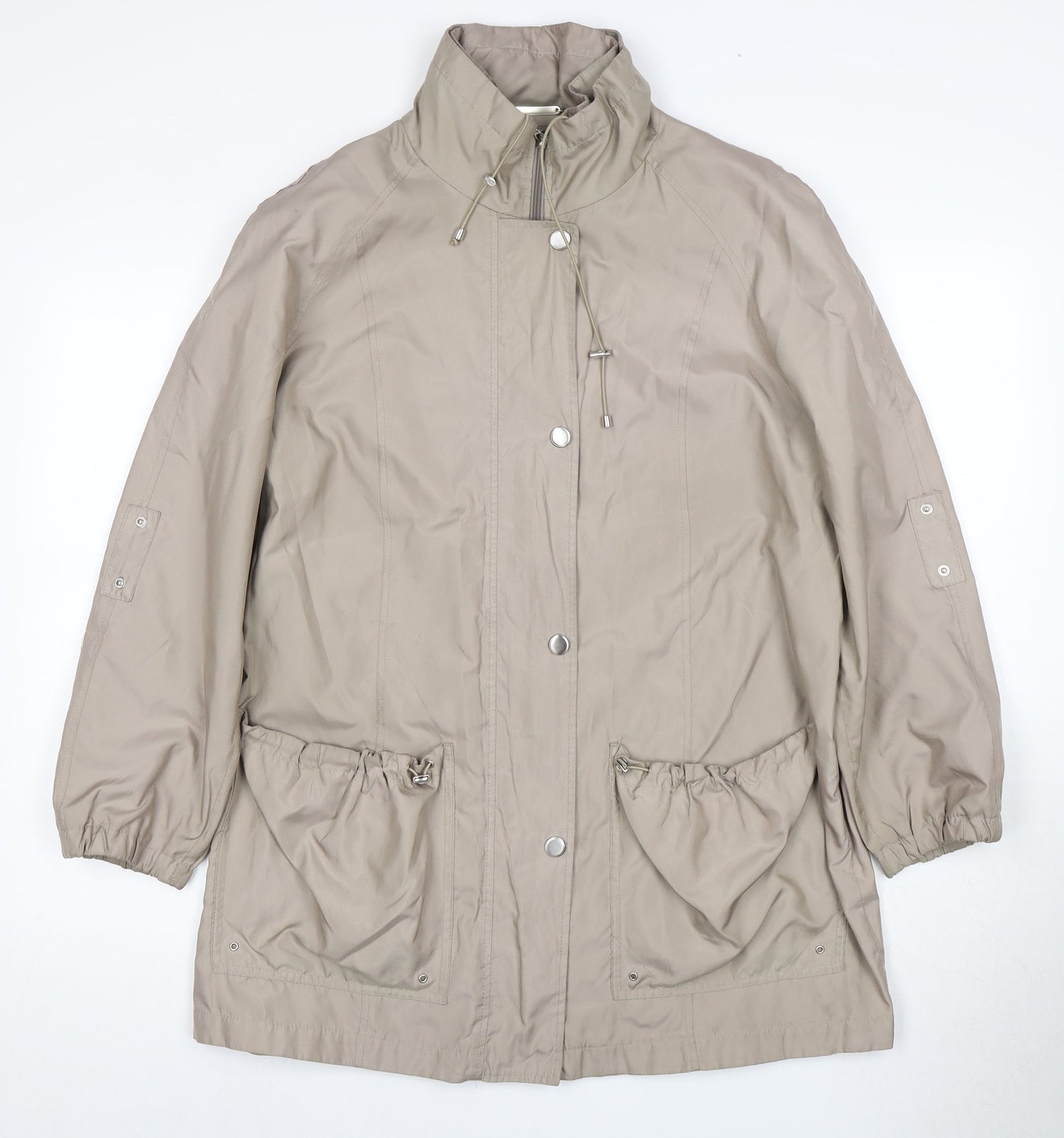 Windsmoor Women's Beige Parka Jacket S Casual