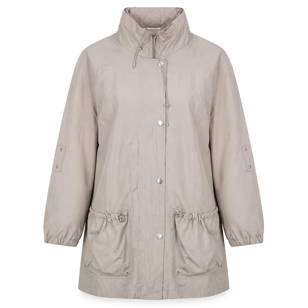 Windsmoor Women's Beige Parka Jacket S Casual