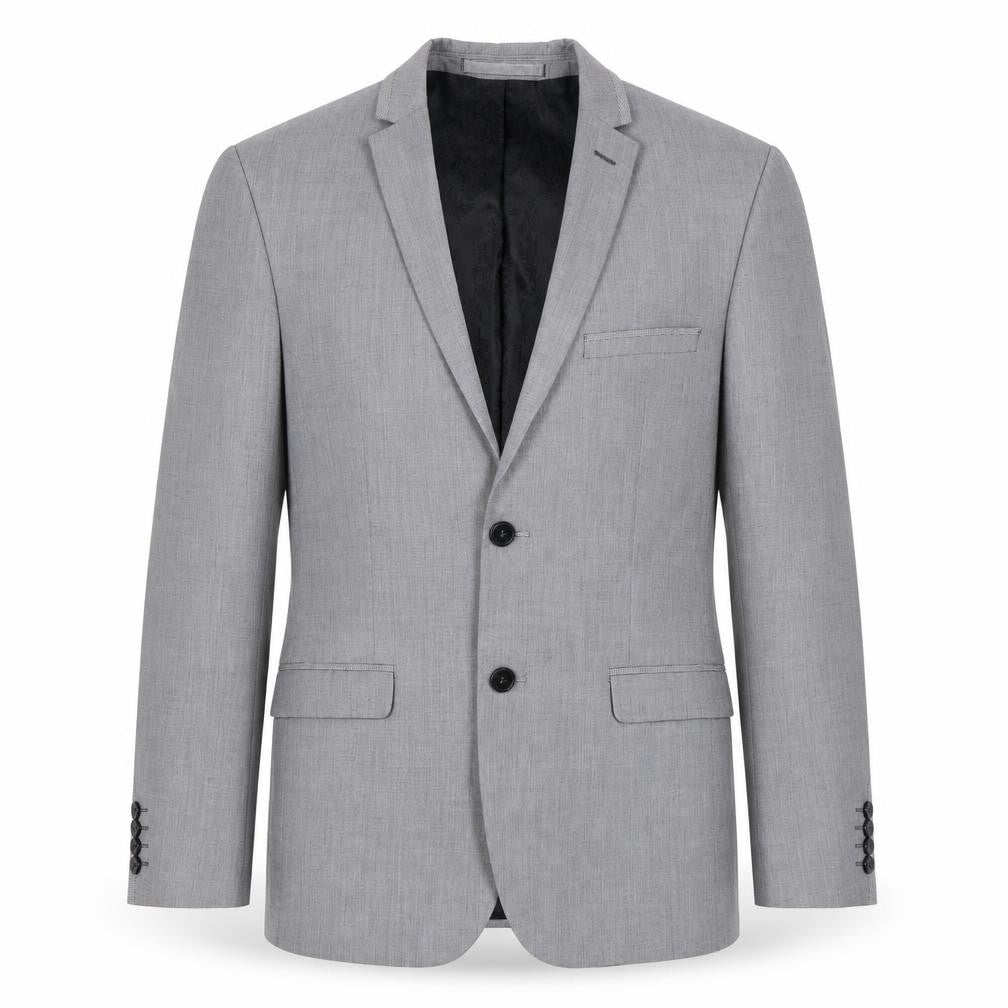 Red Herring Men's Grey Regular Fit Blazer, Size 40R, Elegant Style