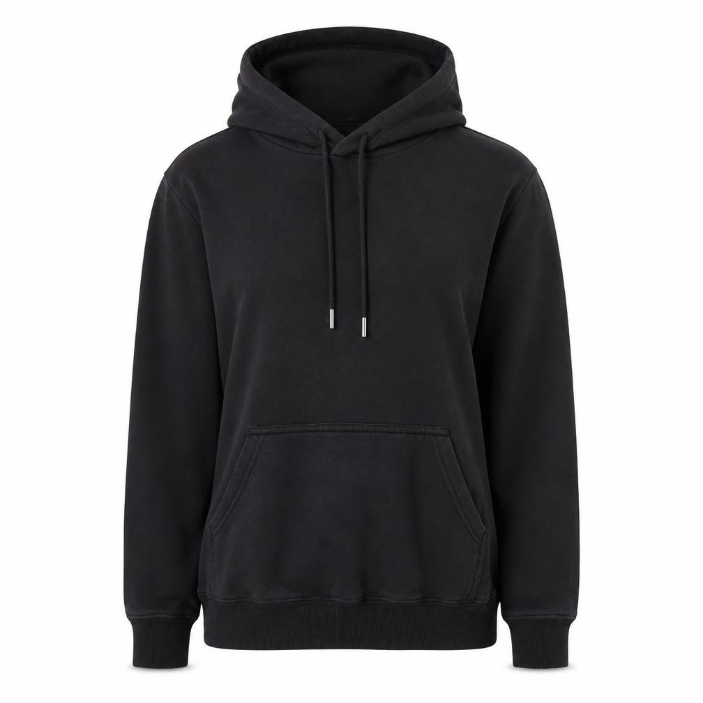 H&M Unisex Adults XS Black Pullover Hoodie