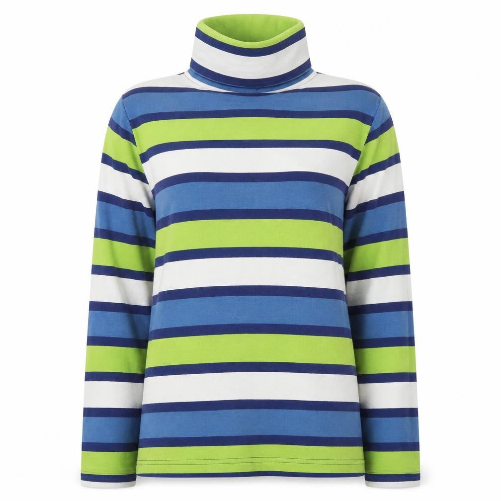 Tara Women's Multicoloured Striped T-Shirt L