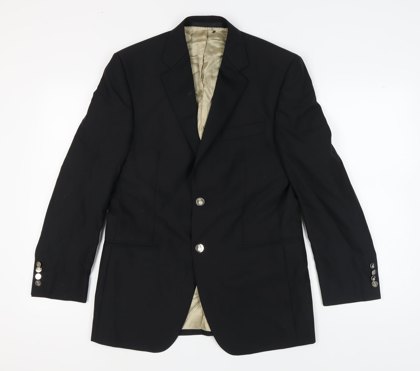 Marks and Spencer Men's Black Blazer M 38 Classic Fit