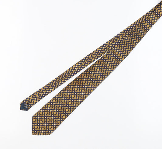 Beaufort Men's Blue Floral Silk Tie