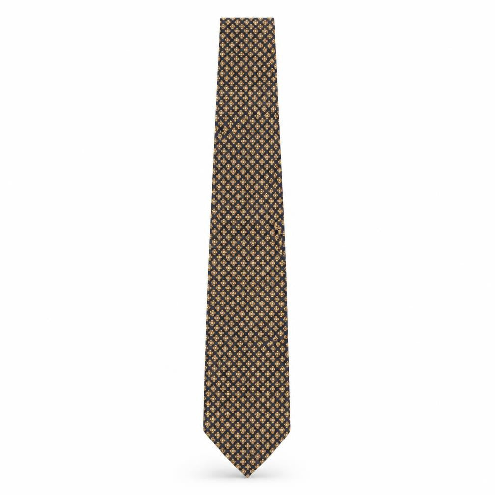 Beaufort Men's Blue Floral Silk Tie