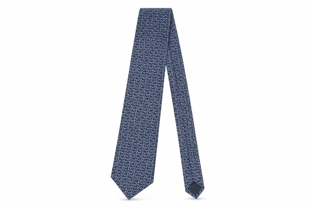 Tie Rack Men's Blue Silk Paisley Tie