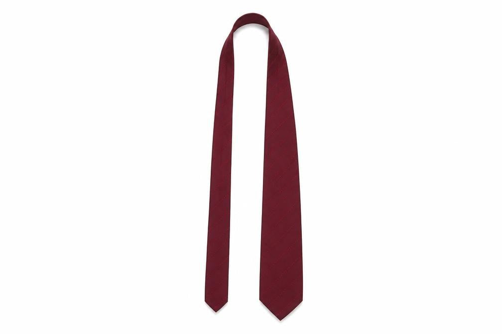 Michaelis Men's Red Silk Tie