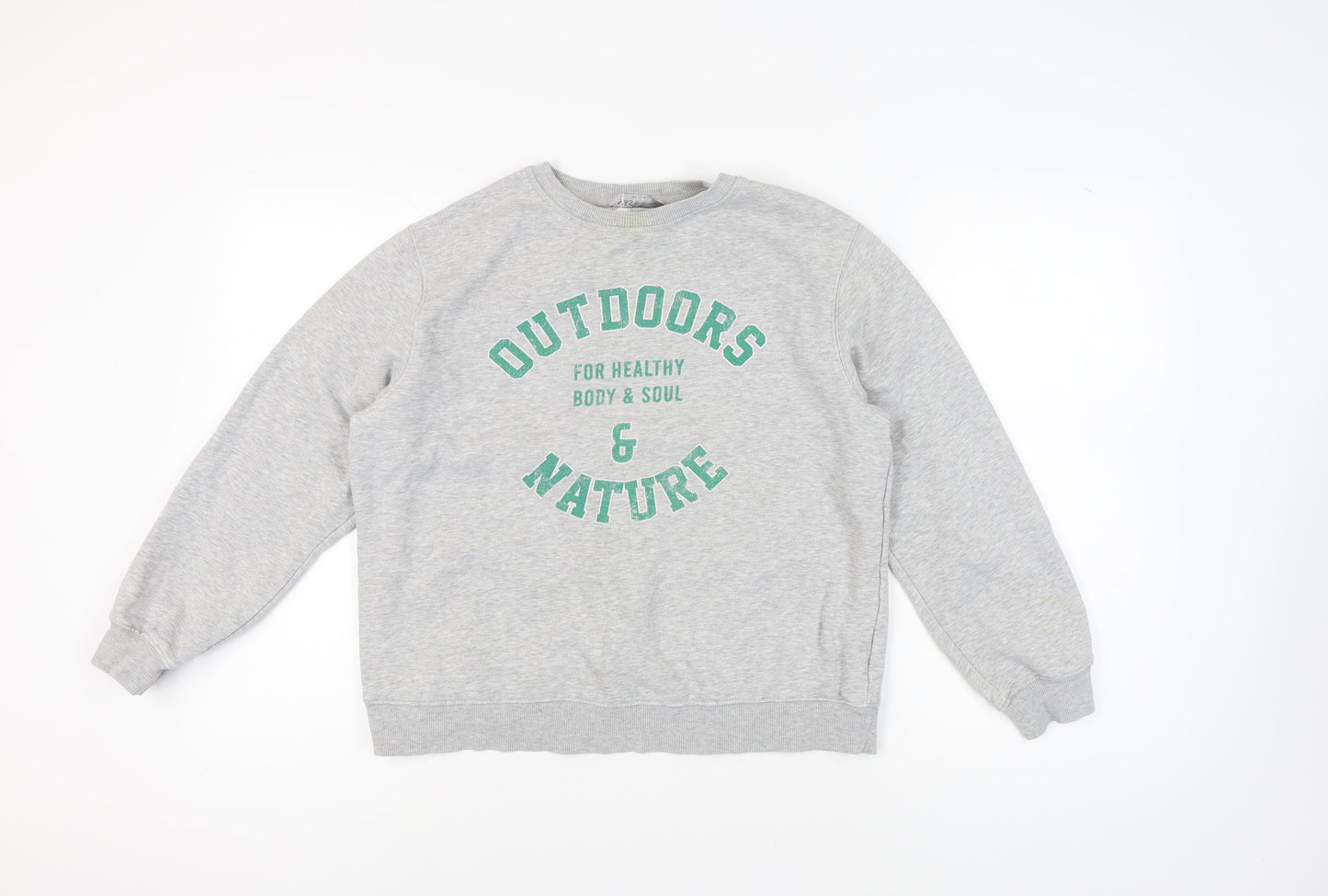 Marks and Spencer Women's Grey Graphic Print Sweatshirt