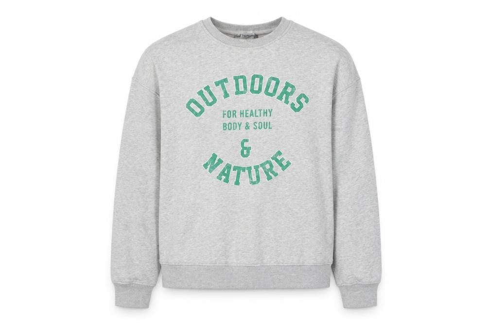 Marks & Spencer Women's Grey Graphic Print Sweatshirt