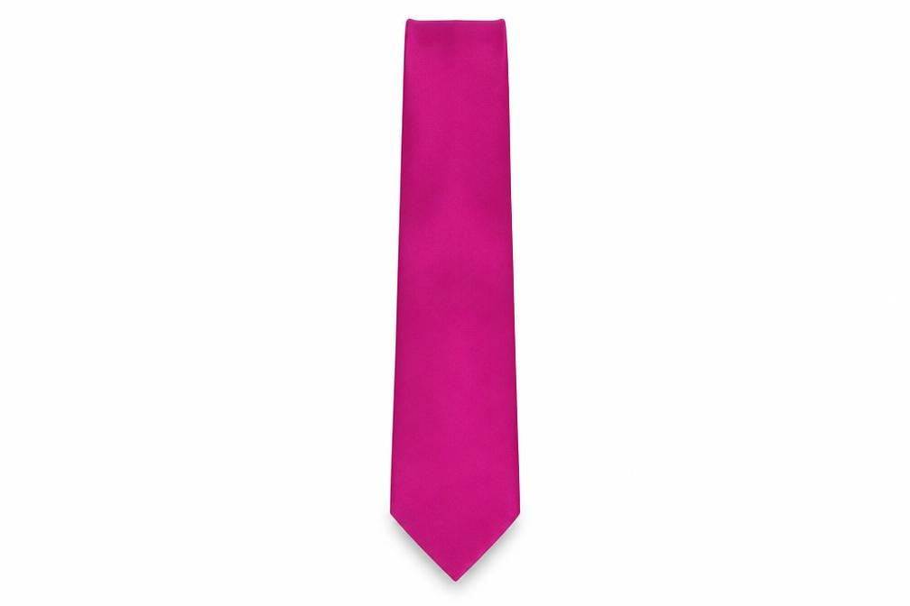 Next Men's Pink Silk Tie, Pointed Style