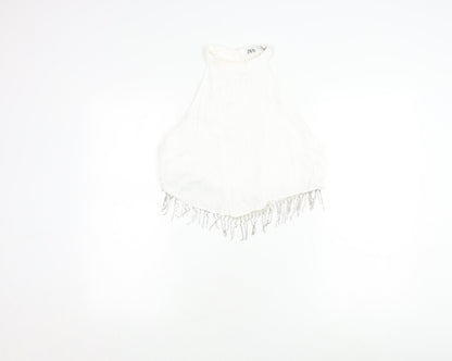 Zara Women's White Camisole Blouse S