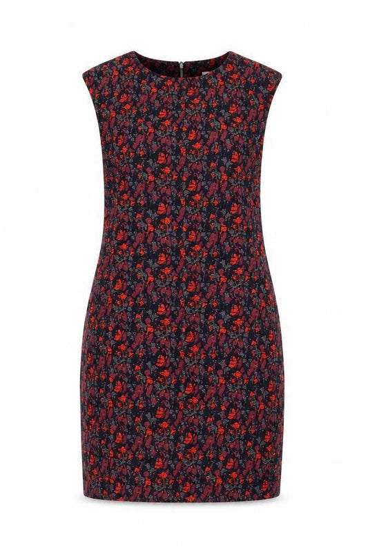 Mango Women's Sheath Dress Multicoloured Size 12