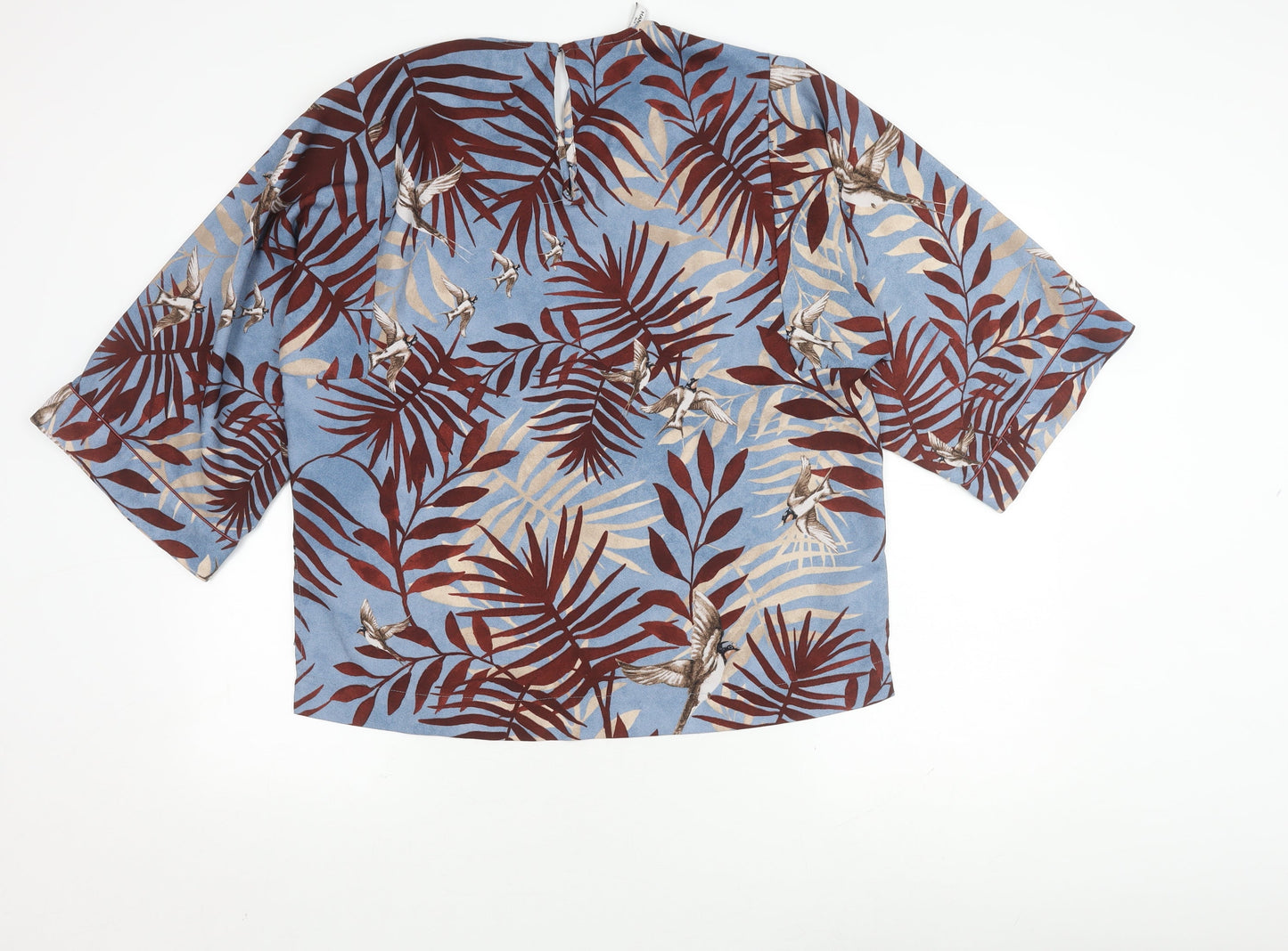 MANGO Women's Multicoloured L Floral Top