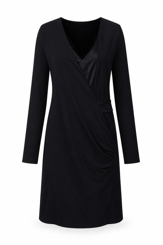 Mango Women's Black Long Sleeve Dress XS