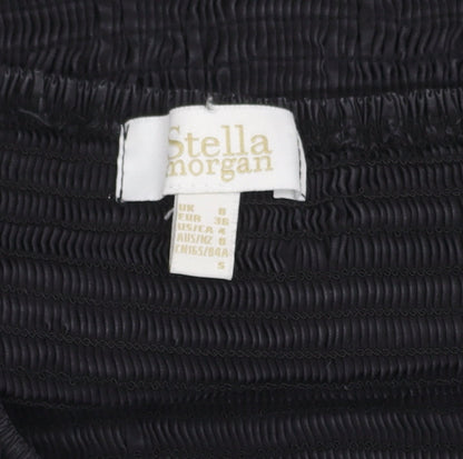Stella Morgan Women's Black Puff Sleeve Blouse UK 8