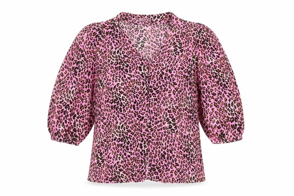 Marks & Spencer Women’s Pink Animal Print Blouse