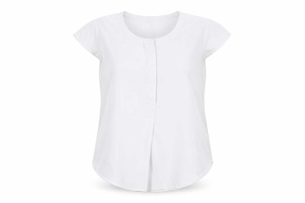 Paraphrase Women's White Cap Sleeve Top M