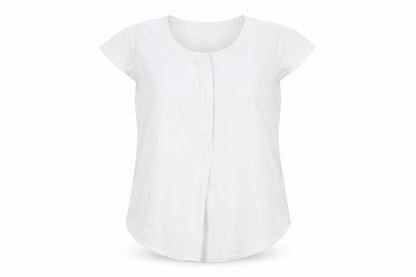 Paraphrase Women's White Cap Sleeve Top M