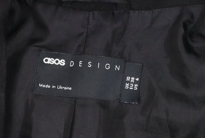 Additional view of ASOS DESIGN Women's Black Regular Double-Breasted Blazer