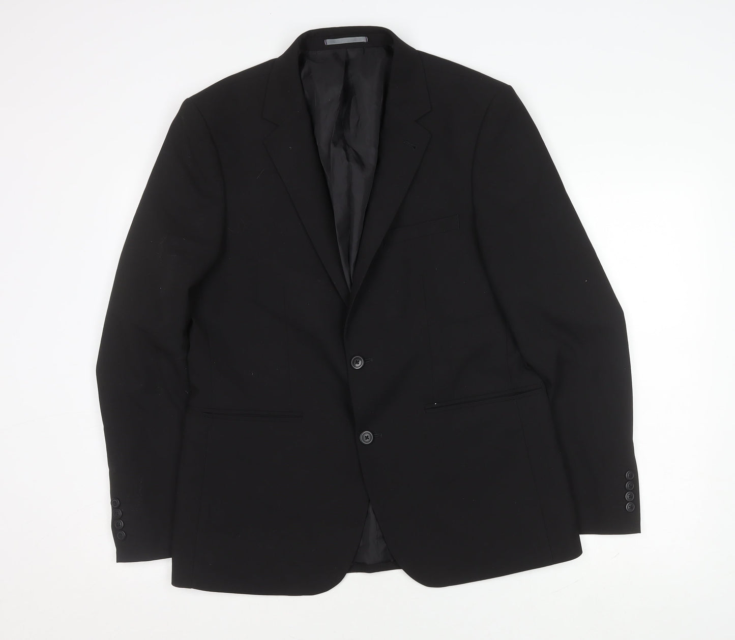 Burton Mens Black Slim Blazer - Size 42R