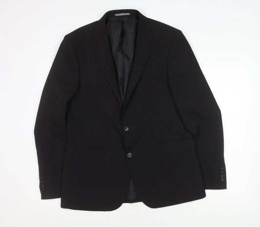 Burton Mens Black Slim Blazer - Size 42R