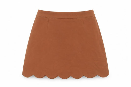 ASOS Women's Brown Mini Skirt, Size 10, Casual Chic