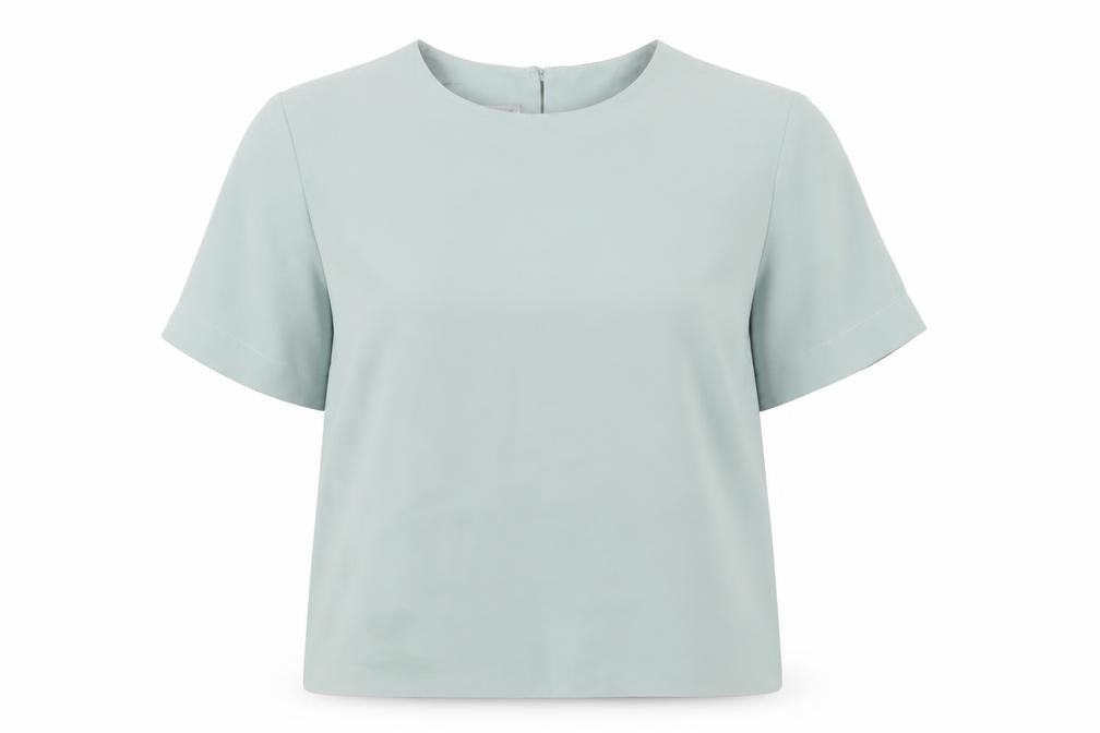 Principles Women's Green Short Sleeve Top UK 10