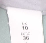 Brand and care label for Principles Women's Green Short Sleeve Top UK 10