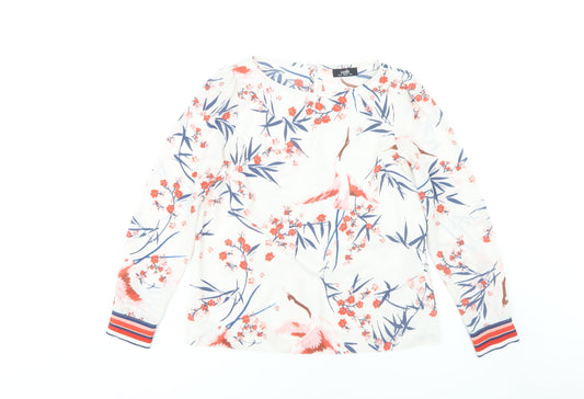 Wallis Women's Floral Blouse, Multicolour, Size 12