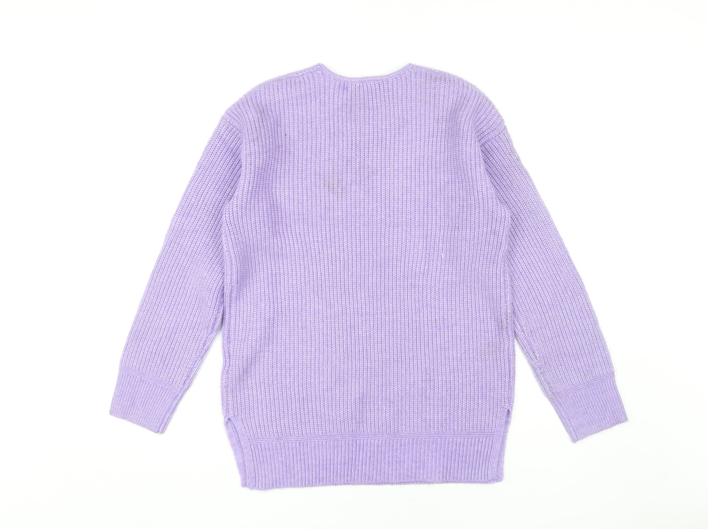 Marks and Spencer Women's Purple Pullover Jumper S