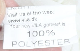 Vila Women's White XL Off the Shoulder Blouse